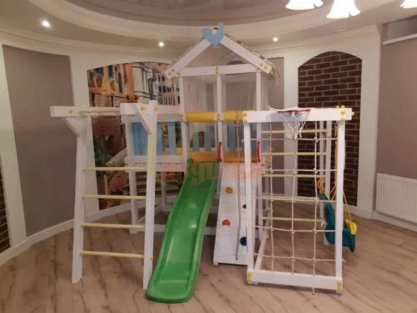 Игровой комплекс Савушка Baby 5 голубой