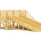 Зимняя горка Савушка Зима Wood 4/1