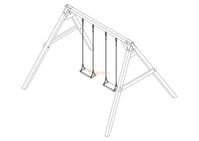 Качели Сава BLACK усиленные