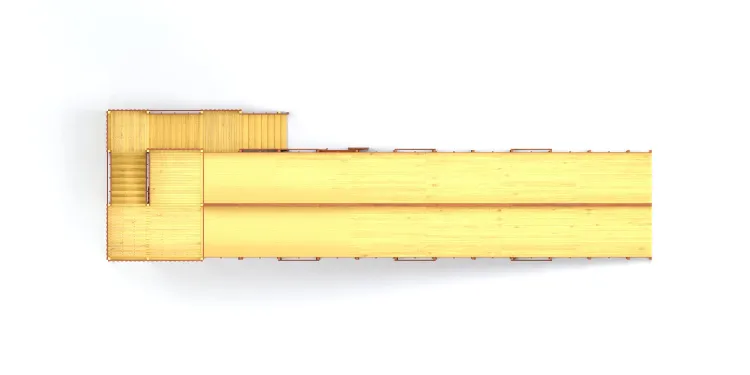 Зимняя горка Савушка Зима 12 с местом для хранения