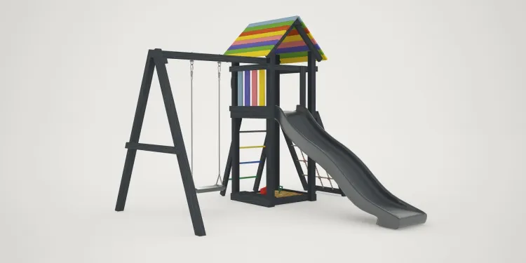 Детская площадка Савушка 7 (BLACK EDITION)