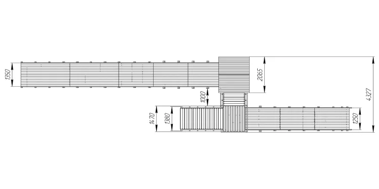 Зимняя горка Савушка Зима Wood 9/3