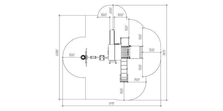Детская площадка Савушка TooSun (Тусун) 9 (салатовый)