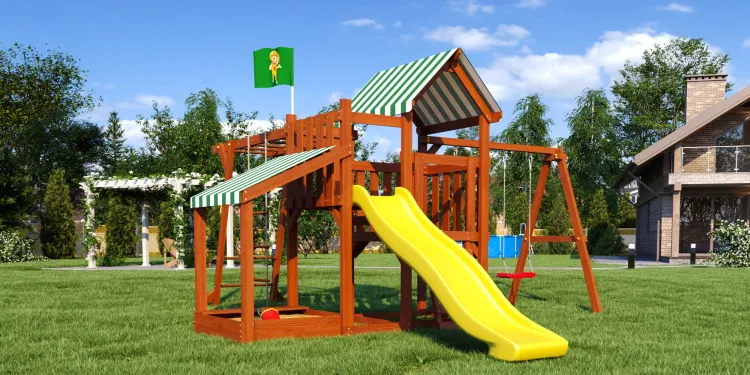 Детская площадка Савушка TooSun (Тусун) 4 Plus с песочницей