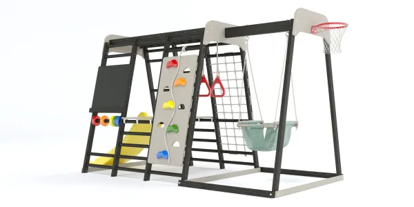 Детская игровая площадка Савушка Непоседа 8 nero
