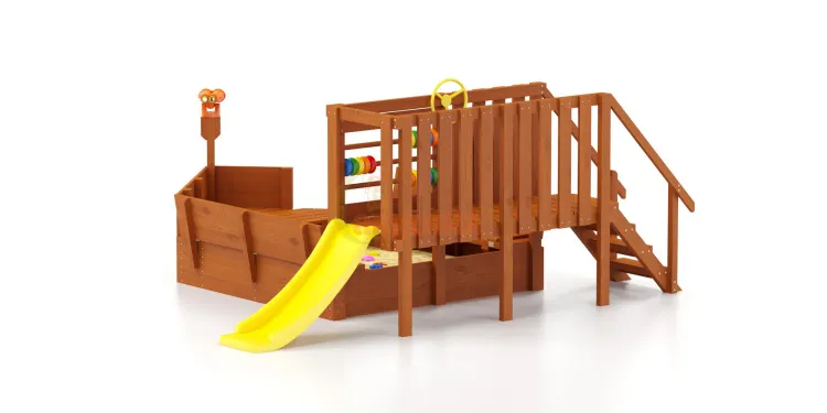 Игровой комплекс Песочный дворик Савушка-4 Игровой комплекс Песочный дворик Савушка-4