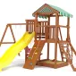Детская площадка Савушка Мастер 2 (Махагон) Plus (горка 3 метра)