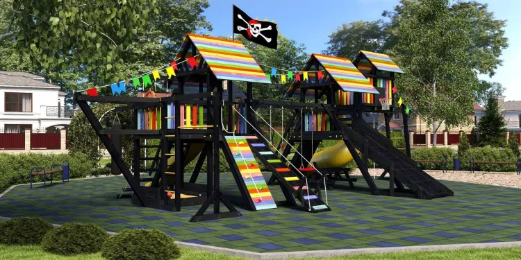 Детская площадка Савушка 9 (BLACK)