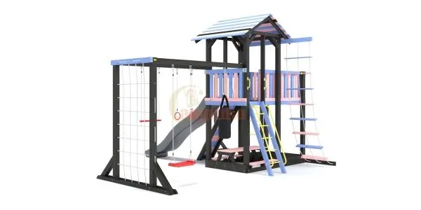Детская игровая площадка Савушка 15 (Color-4) Детская игровая площадка Савушка 15 (Color-4)