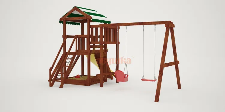 Детская площадка Савушка Мастер 2 (Махагон)