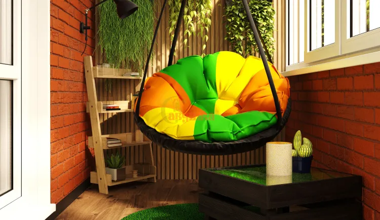 Подвесное кресло Papa-Sav разноцетное (замена качелей Лодочка)