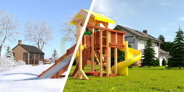 Детская площадка Савушка 4 Сезона 9 Детская площадка Савушка 4 Сезона 9