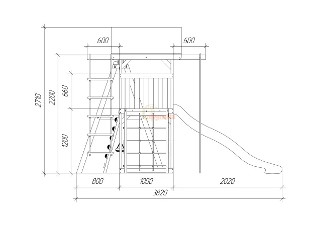 Детская площадка Савушка TooSun (Тусун) 7