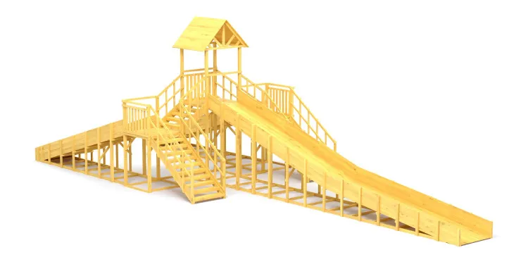 Зимняя горка Савушка Зима Wood 11 Зимняя горка Савушка Зима Wood 11