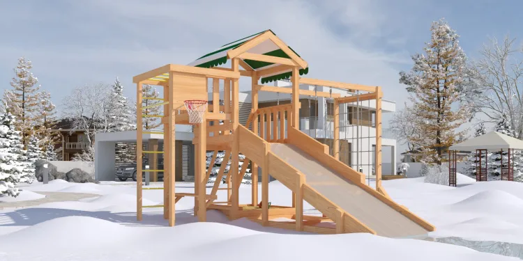 Детская площадка Савушка Мастер 4 (4 сезона) Детская площадка Савушка Мастер 4 (4 сезона)