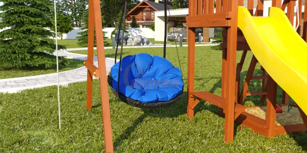 Подвесное кресло PapaSAV (Синее)