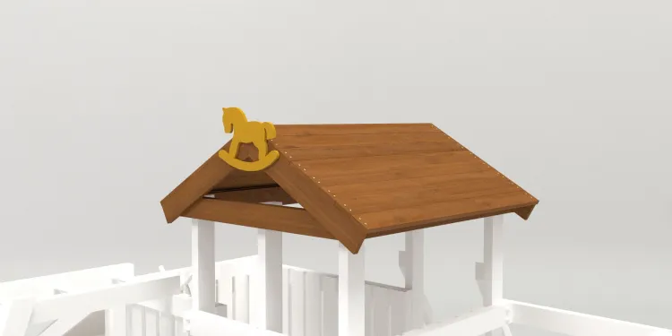 Крыша деревянная для серии Савушка Baby play