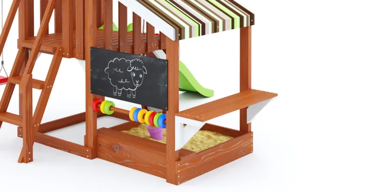 Детская площадка Савушка TooSun (Тусун) 10 (салатовый) Детская площадка Савушка TooSun (Тусун) 10 (салатовый)