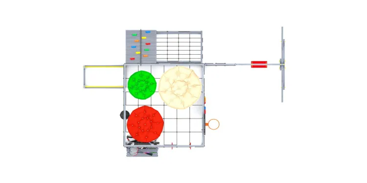 Детская площадка Савушка КУБ-7 (Серый) с подушками и качелями Лодочка