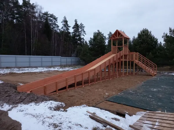 Зимняя горка Савушка Зима 10 Зимняя горка Савушка Зима 10