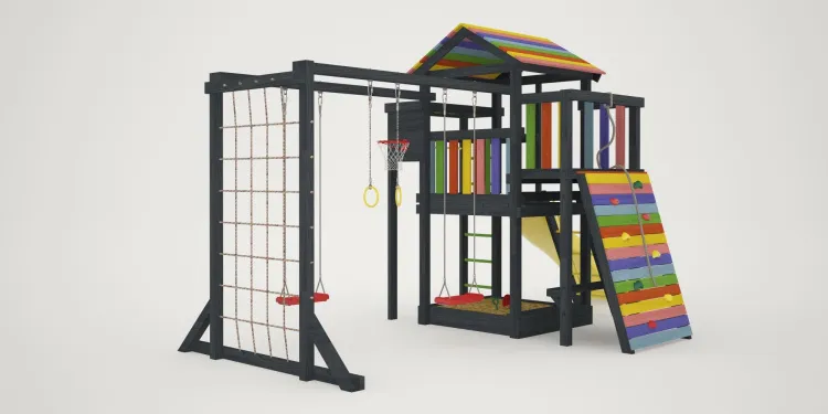 Детская площадка Савушка 4 (BLACK) Детская площадка Савушка 4 (BLACK)