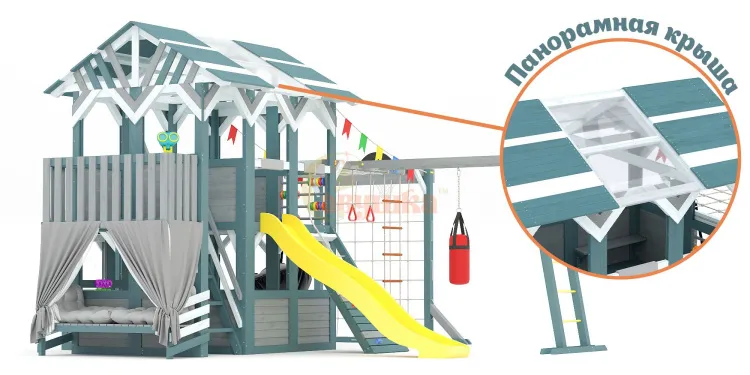 Детская площадка Савушка PlayHouse-4