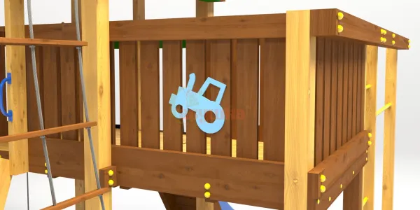 Декоративный элемент Трактор