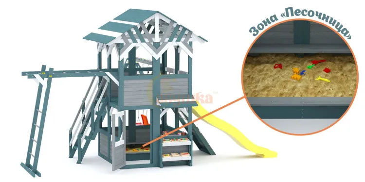 Детская площадка Савушка PlayHouse-1