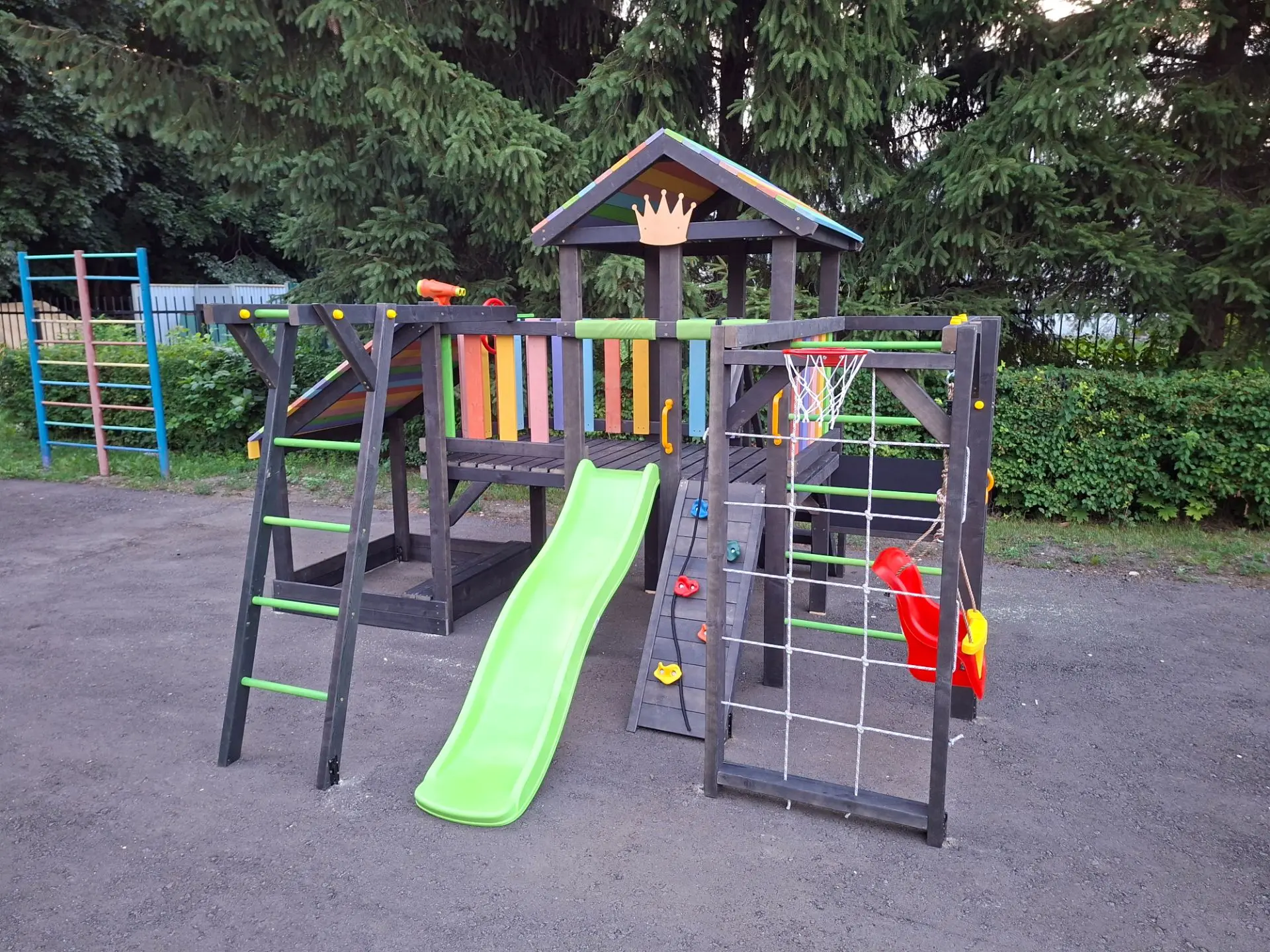 Детская площадка Савушка 10 (BLACK) в Московской области