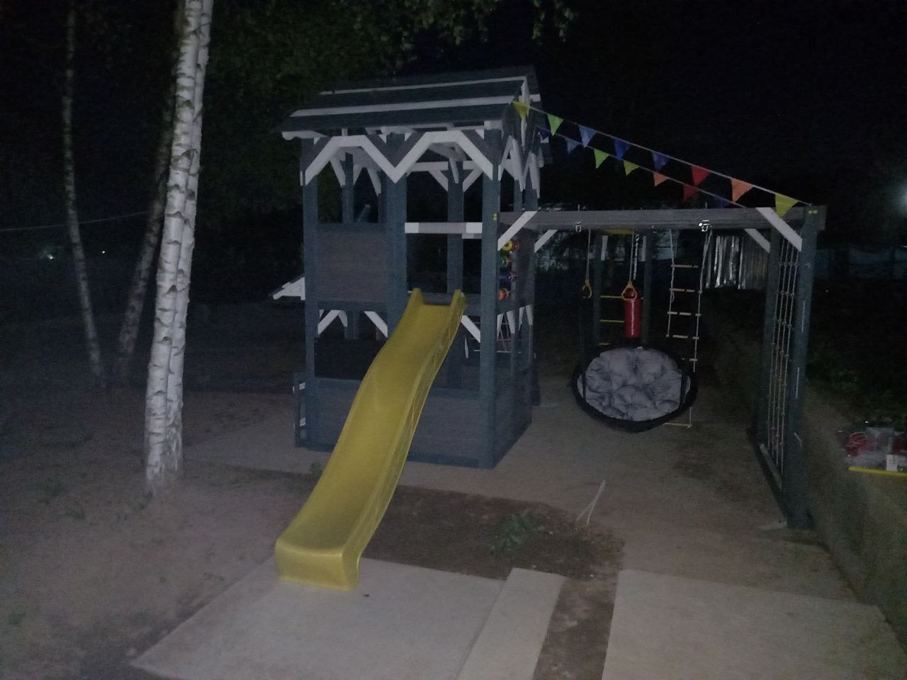 Детская площадка Савушка PlayHouse-2 + качели Сава