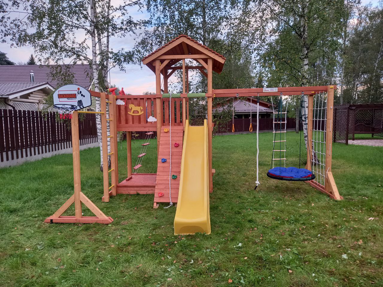 Детская площадка Савушка 15 COMFORT PLUS