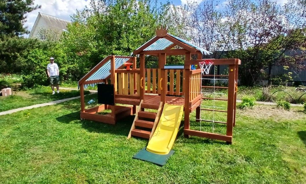 Детская площадка Савушка Baby play 12, без качельного блока, Раменский р-н, ДПН Григорово