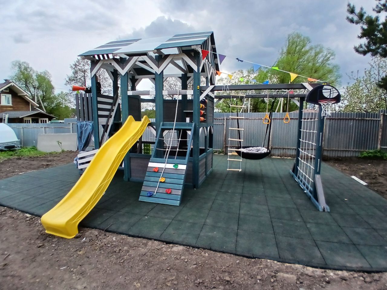 Детская площадка Савушка PlayHouse-3, г.о. Чеховский, д. Ивино