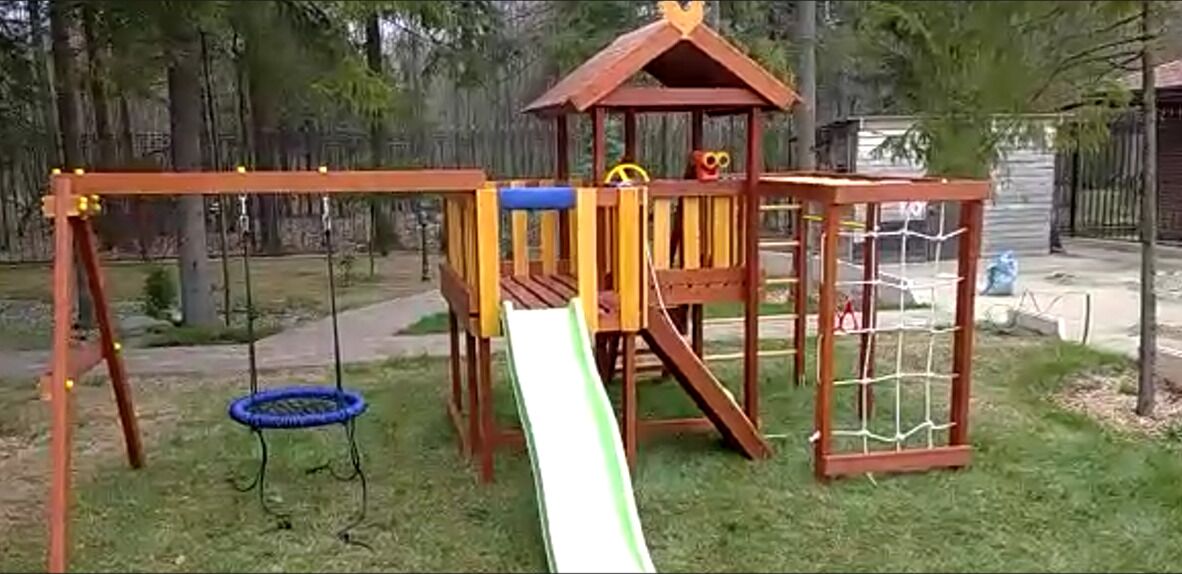 Детская игровая площадка Савушка Baby Play-15