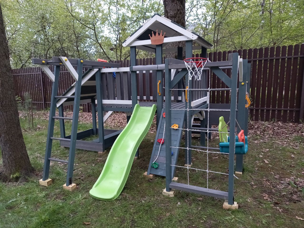 Детская площадка Савушка Baby play 13 (Индиго), Лесной городок, Одинцово
