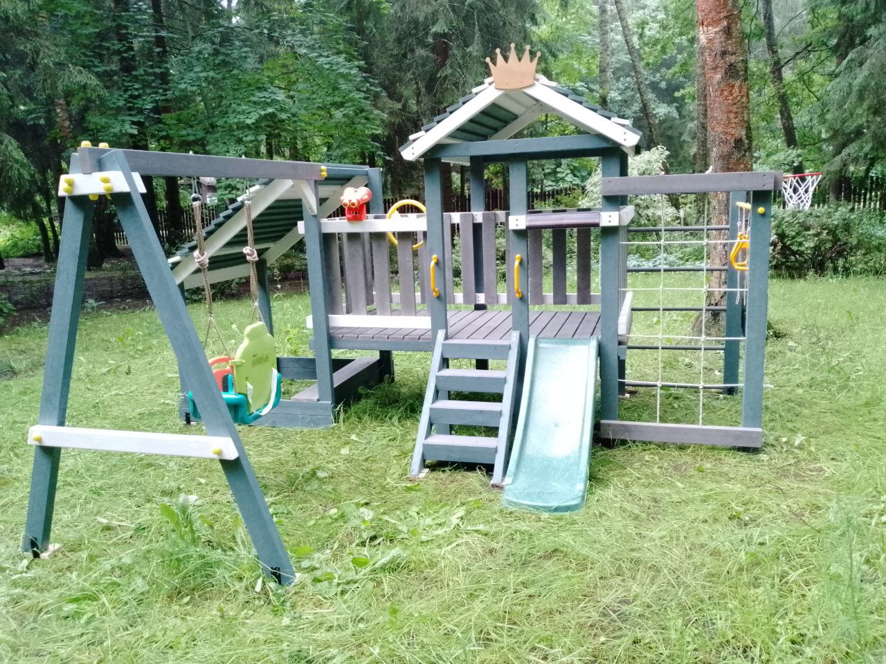 Детская площадка Савушка Baby Play 12 (Индиго), Московская область