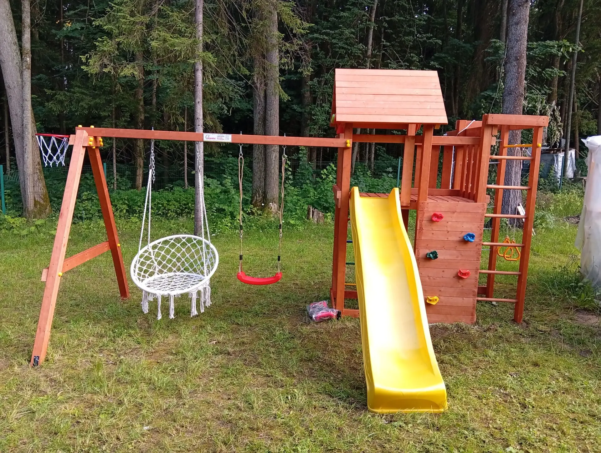 Детская площадка Савушка Мастер 10 (Махагон), в МО