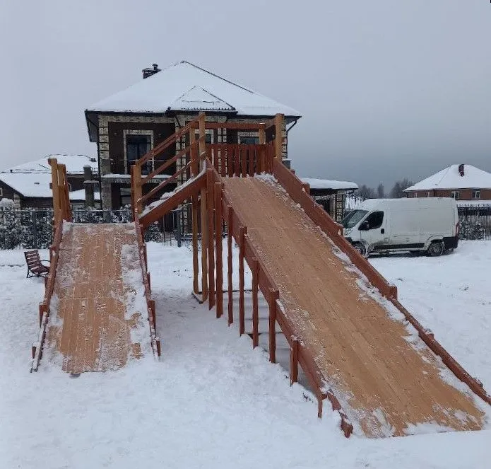 Зимняя горка Савушка Зима 7