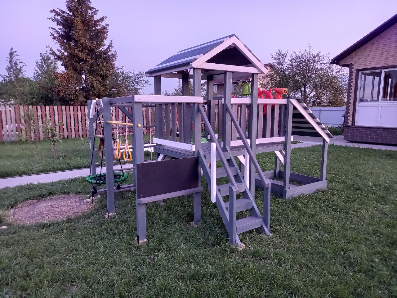 Детская площадка Савушка Baby play 13 (Индиго), с. Вельяминово, Домодедово