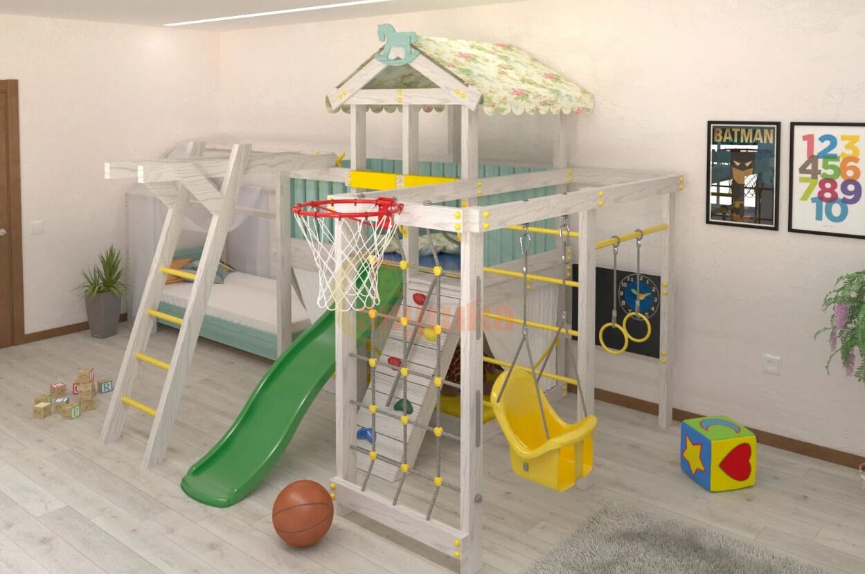 Игровой комплекс Савушка Baby 5 голубой