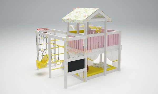 Игровой комплекс Савушка Baby 5 розовый