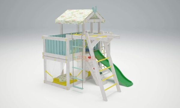 Игровой комплекс Савушка Baby 4 голубой