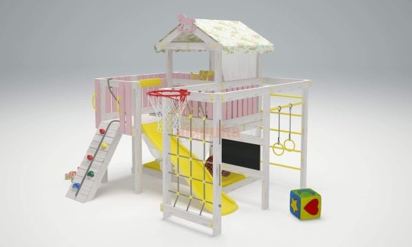 Игровой комплекс Савушка Baby 8 розовый