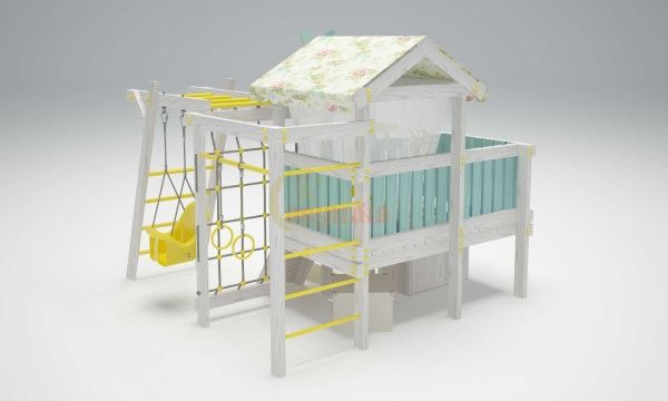 Игровой комплекс Савушка Baby 2 голубой