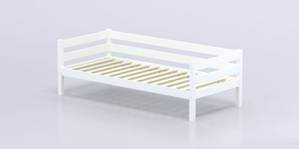 Кровать Савушка-02, 1-ярусная, 80х160, WHITE (белый)