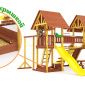 Детская площадка Савушка Люкс 9 COMFORT Детская площадка Савушка Люкс 9 COMFORT