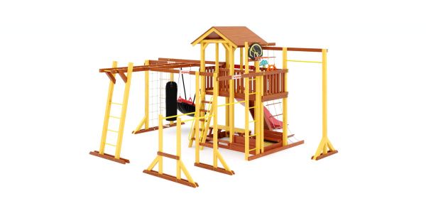 Детская площадка Савушка Семейная COMFORT Детская площадка Савушка Семейная COMFORT