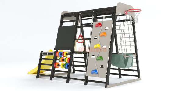 Детская игровая площадка Савушка Непоседа 6 nero