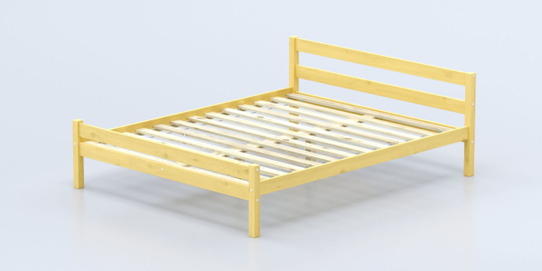 Кровать Савушка-09, 180х200, WOOD (без окрашивания) Кровать Савушка-09, 180х200, WOOD (без окрашивания)