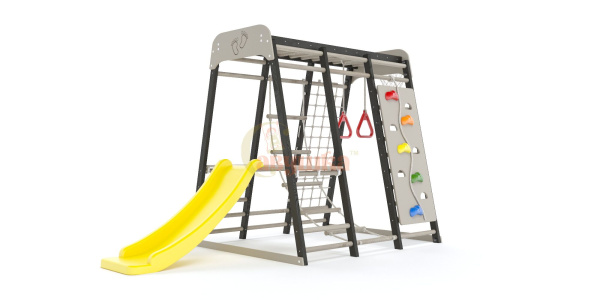 Детская игровая площадка Савушка Непоседа 2 nero-cappucino